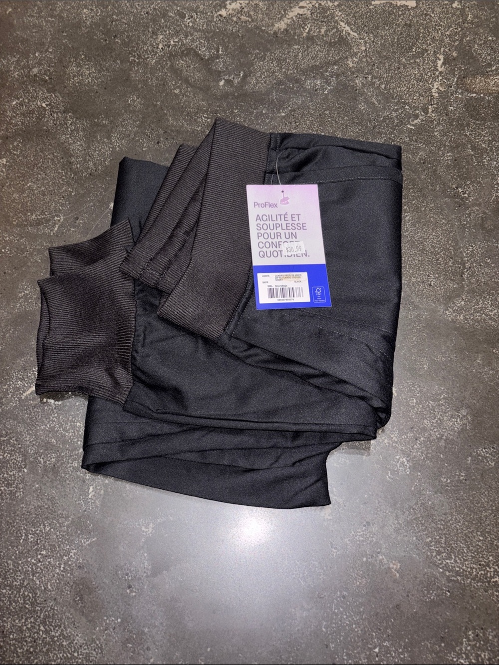 Landau Men’s Black Scrub Pants